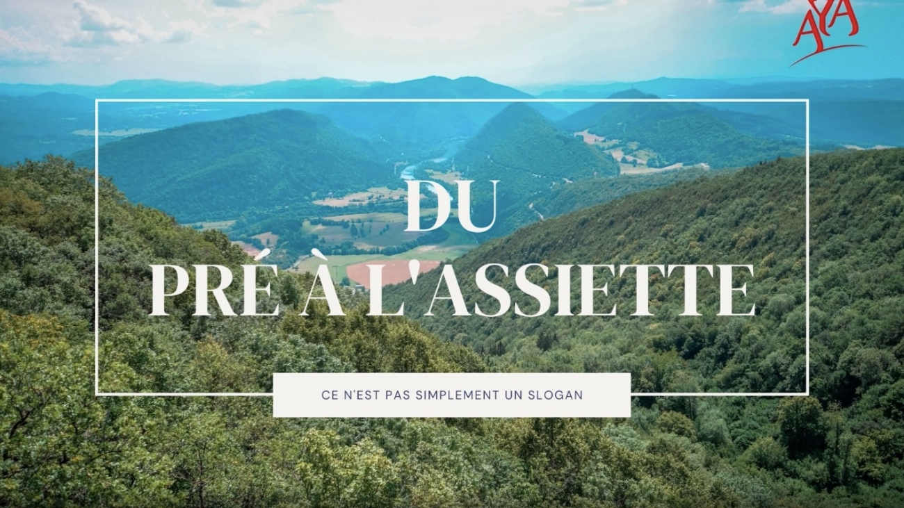 du pré à l'assiette ce n'est pas simplement un slogan