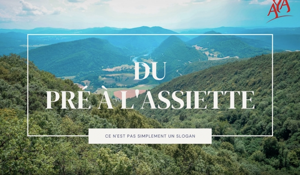 du pré à l'assiette ce n'est pas simplement un slogan